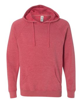 'Independent Trading Co. PRM33SBP Unisex Special Blend Raglan Hooded Pullover Sweatshirt'