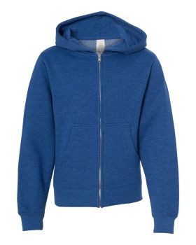 'Independent Trading Co. SS4001YZ Youth Midweight Hooded Full-Zip Sweatshirt'