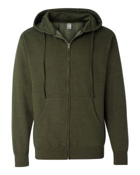 'Independent Trading Co. SS4500Z Midweight Hooded Full-Zip Sweatshirt'