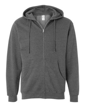 'Independent Trading Co. SS4500Z Midweight Hooded Full-Zip Sweatshirt'