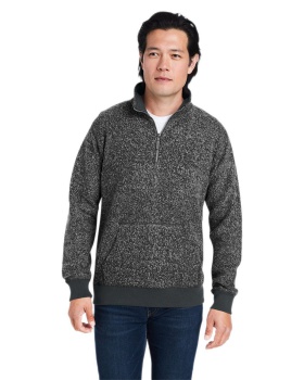 'J America 8713JA Unisex Aspen Fleece Quarter Zip Sweatshirt'