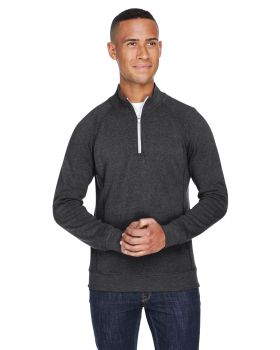 J America JA8869 Triblend Fleece Quarter-Zip