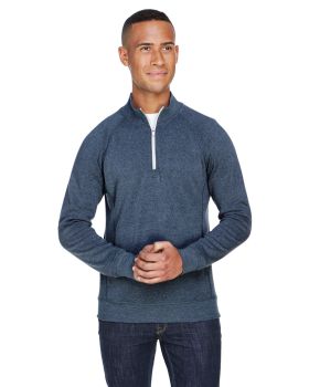 'J America JA8869 Triblend Fleece Quarter-Zip'