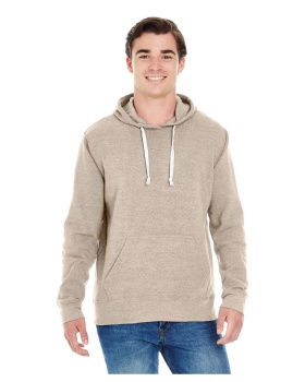 'J America JA8871 Triblend Hooded Pullover Sweatshirt'