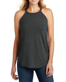 'Just Blanks District JBDt137l Women's Perfect Tri Rocker Tank'