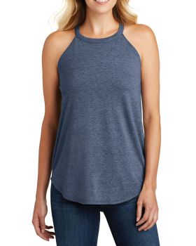 'Just Blanks District JBDt137l Women's Perfect Tri Rocker Tank'