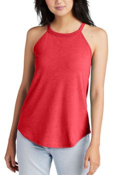 'Just Blanks District JBDt137l Women's Perfect Tri Rocker Tank'