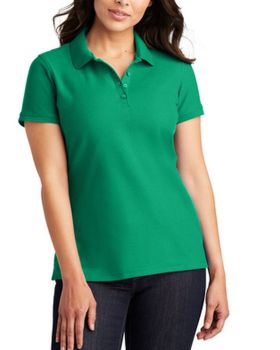 'Just Blanks Port Authority JBL100 Ladies Core Classic Pique Polo'