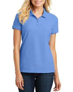 'Just Blanks Port Authority JBL100 Ladies Core Classic Pique Polo'