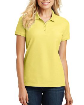 'Just Blanks Port Authority JBL100 Ladies Core Classic Pique Polo'