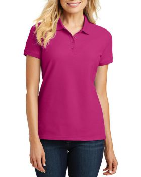 'Just Blanks Port Authority JBL100 Ladies Core Classic Pique Polo'