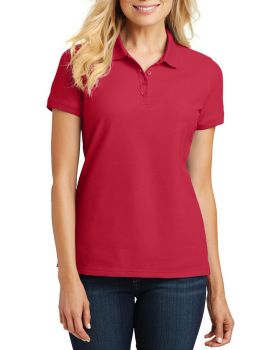 'Just Blanks Port Authority JBL100 Ladies Core Classic Pique Polo'