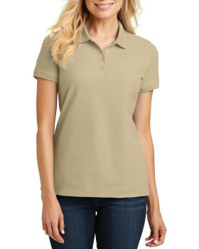 'Just Blanks Port Authority JBL100 Ladies Core Classic Pique Polo'