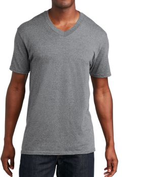 'Just Blanks Port & Company JBPC54V Core Cotton V-Neck Tee'