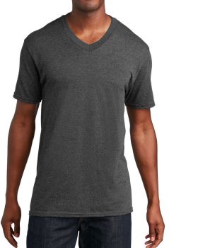 'Just Blanks Port & Company JBPC54V Core Cotton V-Neck Tee'