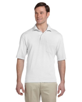 Jerzees 436P Adult SpotShield Pocket Jersey Polo Shirt