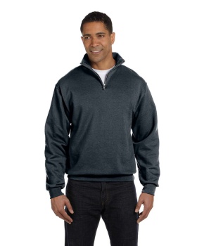 'Jerzees 995M Adult NuBlend Quarter Zip Cadet Collar Sweatshirt'