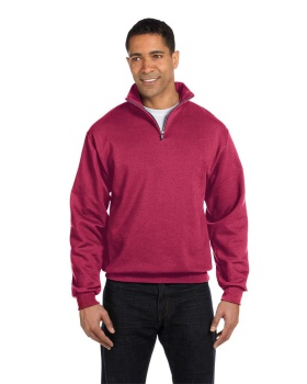 Jerzees 995M Adult NuBlend Quarter Zip Cadet Collar Sweatshirt