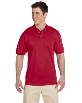 'Jerzees J100 Adult Heavyweight Cotton Jersey Polo'