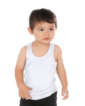 Kavio Unisex Infants Vintage Silicon Wash Beater Tank