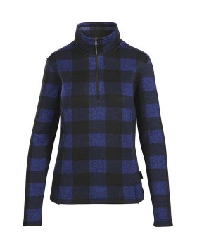 Landway 9873 1/4-Zip Sweater-Knit Fleece