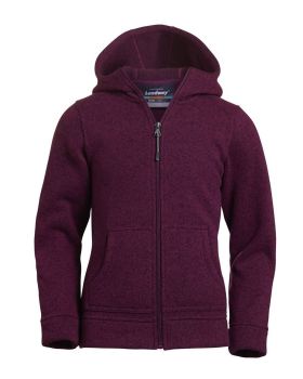'Landway 9892k Hooded Sweater-Knit Fleece'