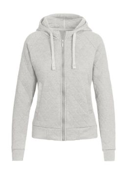 'Landway cf62 Quilted Cotton Fleece Hoodie'