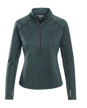 Landway cl37 Heathered 1/4-Zip Pullover