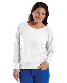 LAT 3762 Ladies French Terry Slouchy Pullover