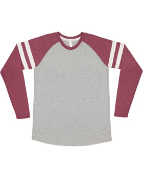 'LAT 6934 Men's Gameday Mash-Up Long Sleeve Fine Jersey T-Shirt'