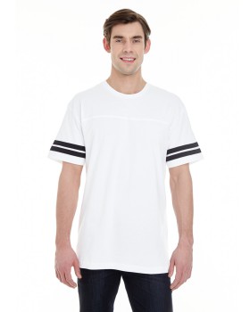 LAT 6937 Adult Short Sleeve Football Fine Jersey T-Shirt