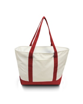 'Liberty Bags 7006 Unisex's Giant Zipper Boat Tote'