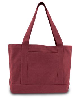 'Liberty Bags 8870 Pigment Dyed Premium Canvas Gusseted Tote'
