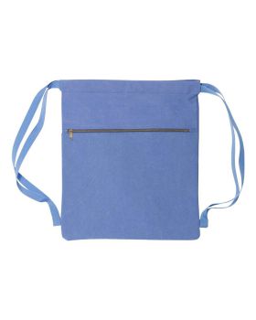 Liberty Bags 8877 Pigment Dyed Premium Canvas Drawstring Bag