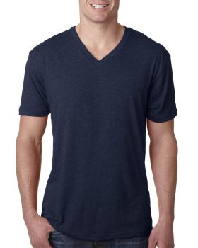 Next Level 6040 Men's Cotton Polyester Rayon Triblend V Neck T-Shirt
