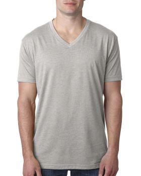 Next Level 6240 Fitted CVC V Neck Cotton Polyester T-Shirt