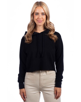 Next Level 9384 Ladies Cropped Pullover Hooded Sweatshirt