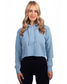 'Next Level 9384 Ladies Cropped Pullover Hooded Sweatshirt'