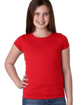 'Next Level 3710 Cap Sleeve Girls Princess T-Shirt'