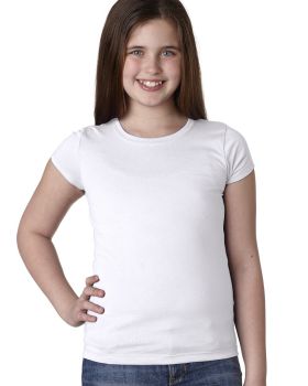 Next Level 3710 Cap Sleeve Girls Princess T-Shirt