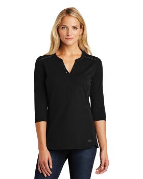 'OGIO LOG132 Ladies Fuse Henley'