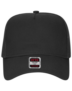 OTTO 102 664 Otto cap 5 panel low profile mesh back trucker hat