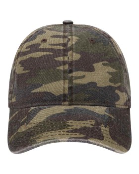'OTTO 103 713 Otto cap camouflage 6 panel low profile baseball cap'