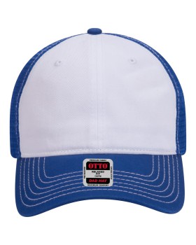 'OTTO 121-858 Otto cap 6 panel low profile mesh back trucker dad hat'