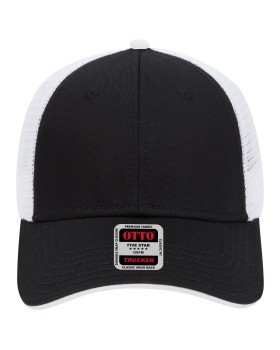 'OTTO 122 945 Otto cap 6 panel low profile mesh back trucker hat'