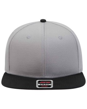 'OTTO 148 1197 Otto cap "otto snap" 6 panel mid profile snapback hat'