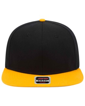 'OTTO 148 1197 Otto cap "otto snap" 6 panel mid profile snapback hat'