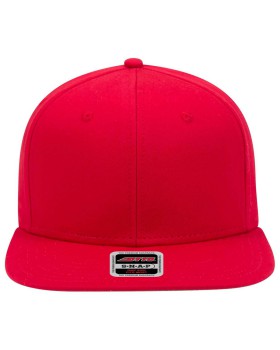 'OTTO 148 1197 Otto cap "otto snap" 6 panel mid profile snapback hat'