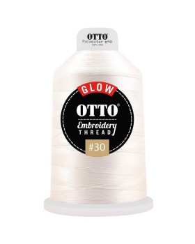 'OTTO 157 104 Otto embroidery glow in the dark thread #30 4,400 yd. king cone'