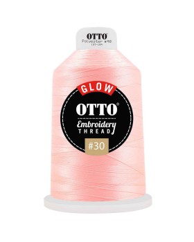 OTTO 157 104 Otto embroidery glow in the dark thread #30 4,400 yd. king  ...